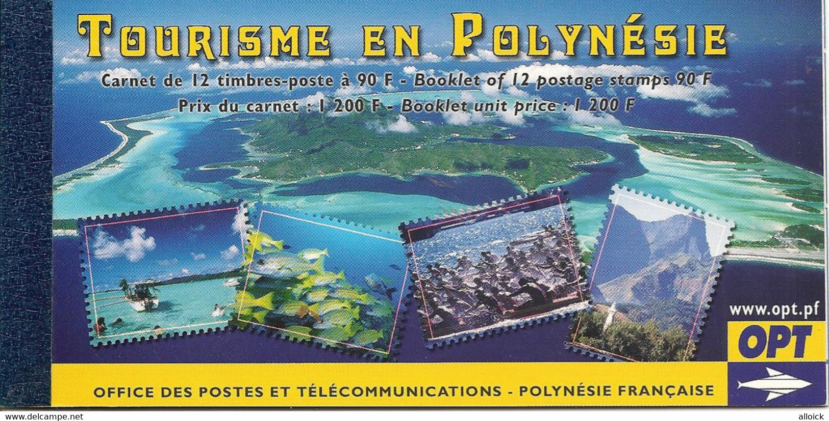 Polynésie - C779 De 2006 -  Carnet Tourisme En Polynésie  -   N° YT 779 à 790 * * - Markenheftchen