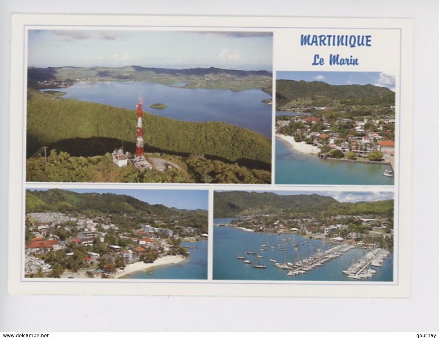 Martinique : Le Marin - Multivues (cp Vierge N°281) - Le Marin