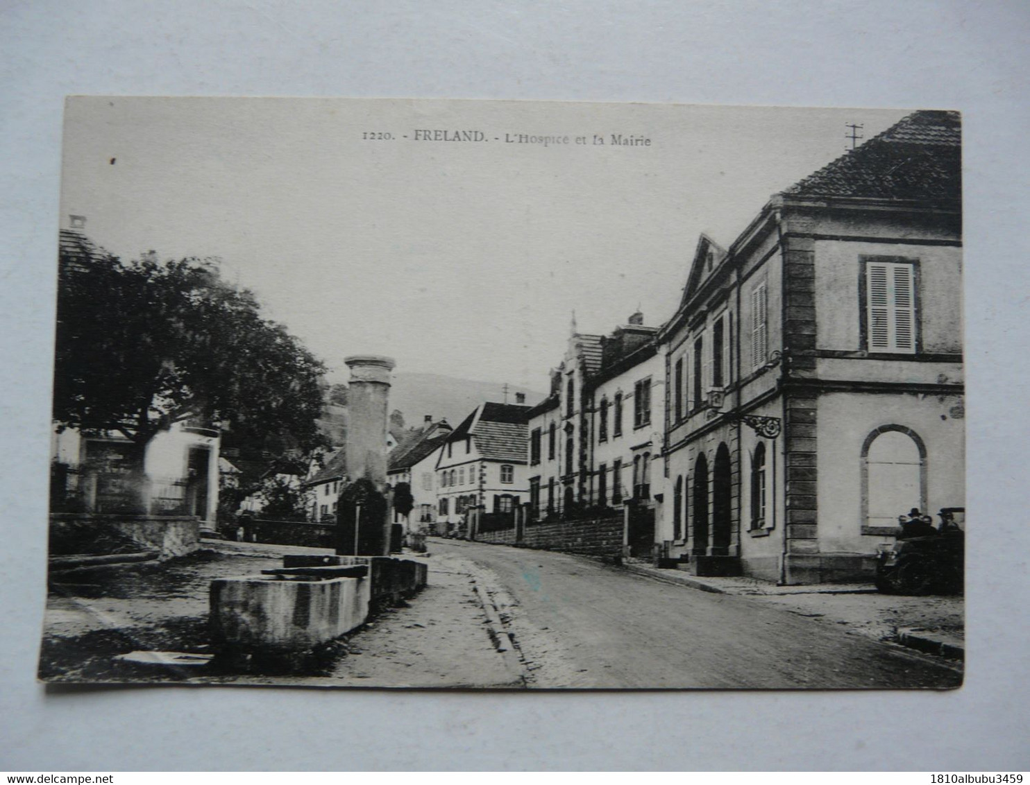 CPA 68 HAUT RHIN - FRELAND : L'Hospice Et La Mairie - Scène Animée - Andere & Zonder Classificatie