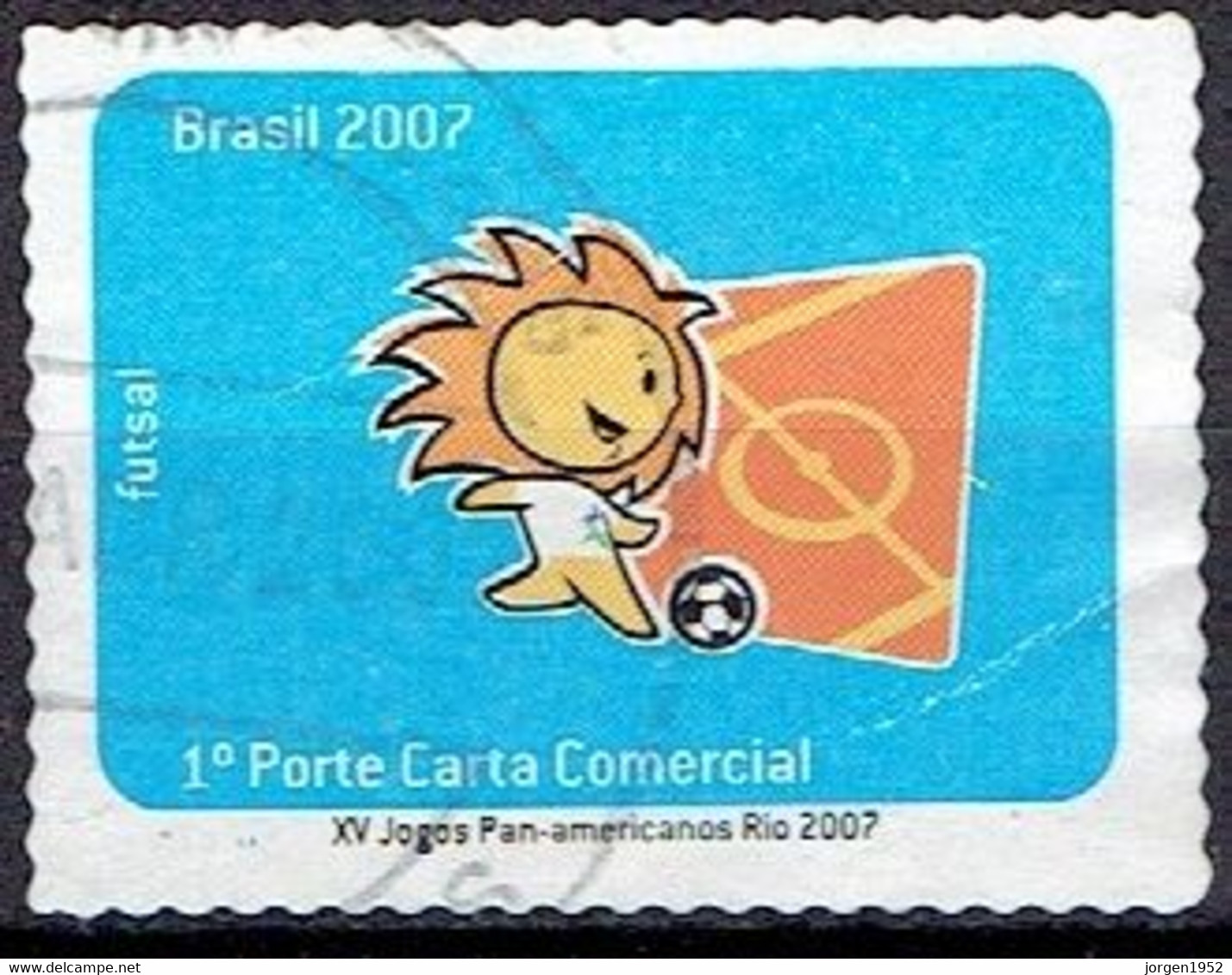 BRAZIL  #   FROM 2007  STAMPWORLD 3495 - Oblitérés