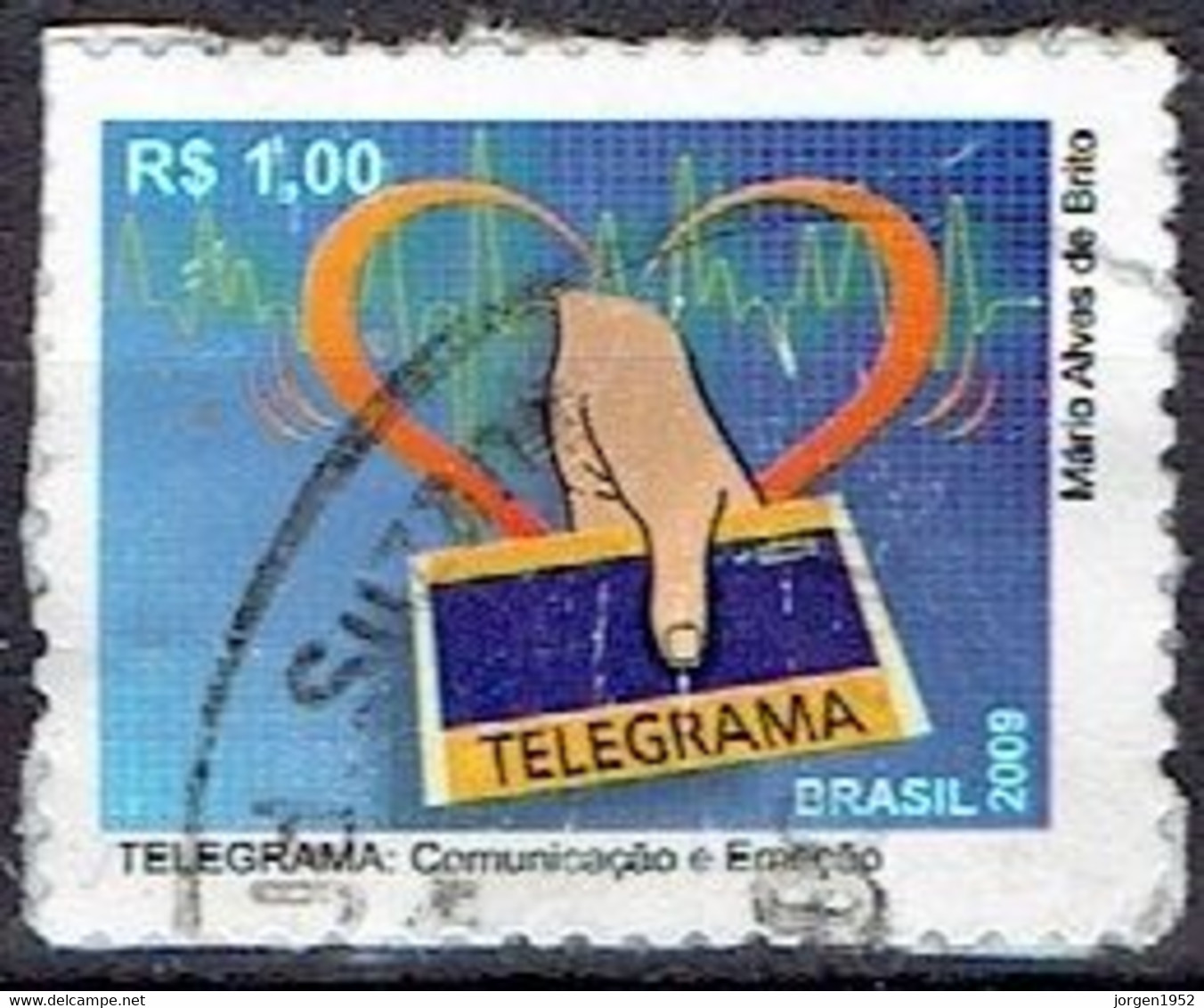 BRAZIL  #   FROM 2009  STAMPWORLD 3606 - Used Stamps