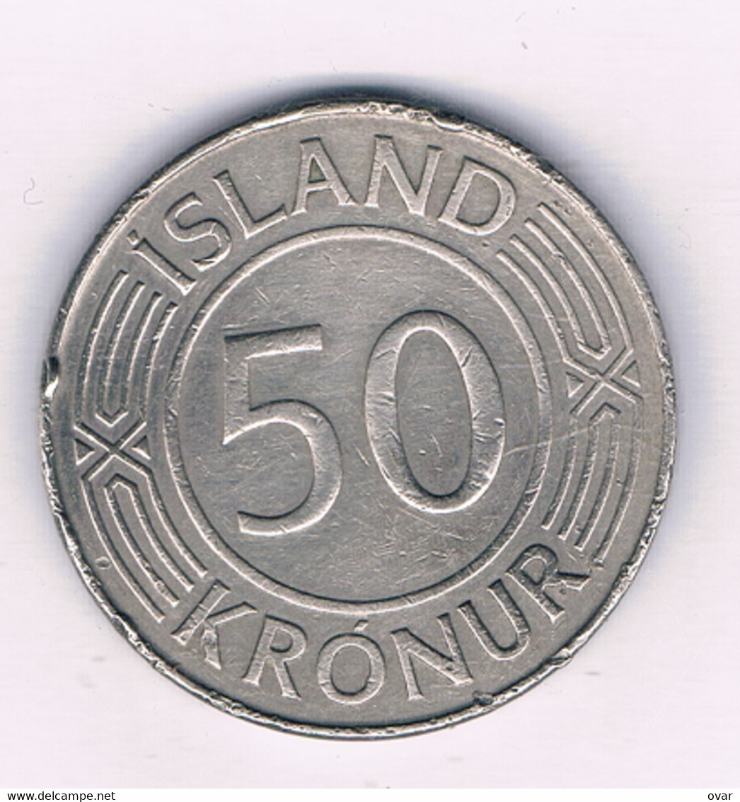 50 KRONUR  1971 IJSLAND /8413/ - Iceland