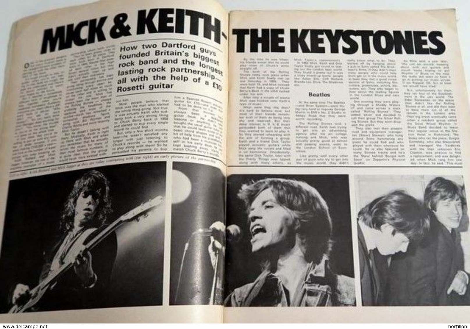 Magazine BEAT INSTRUMENTAL 04/1975 ROLLING STONES NAZARETH / ROBIN TOWER / SUPERTRAMP / JERRY LEE LEWIS / SYNTHESISER - Unterhaltung