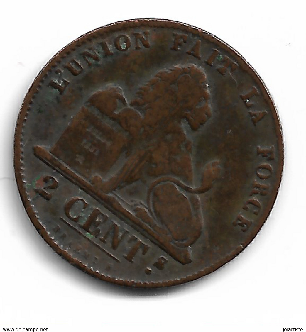 Monnaie Belgique 2 Centimes 1856 Plat04 - 2 Cent