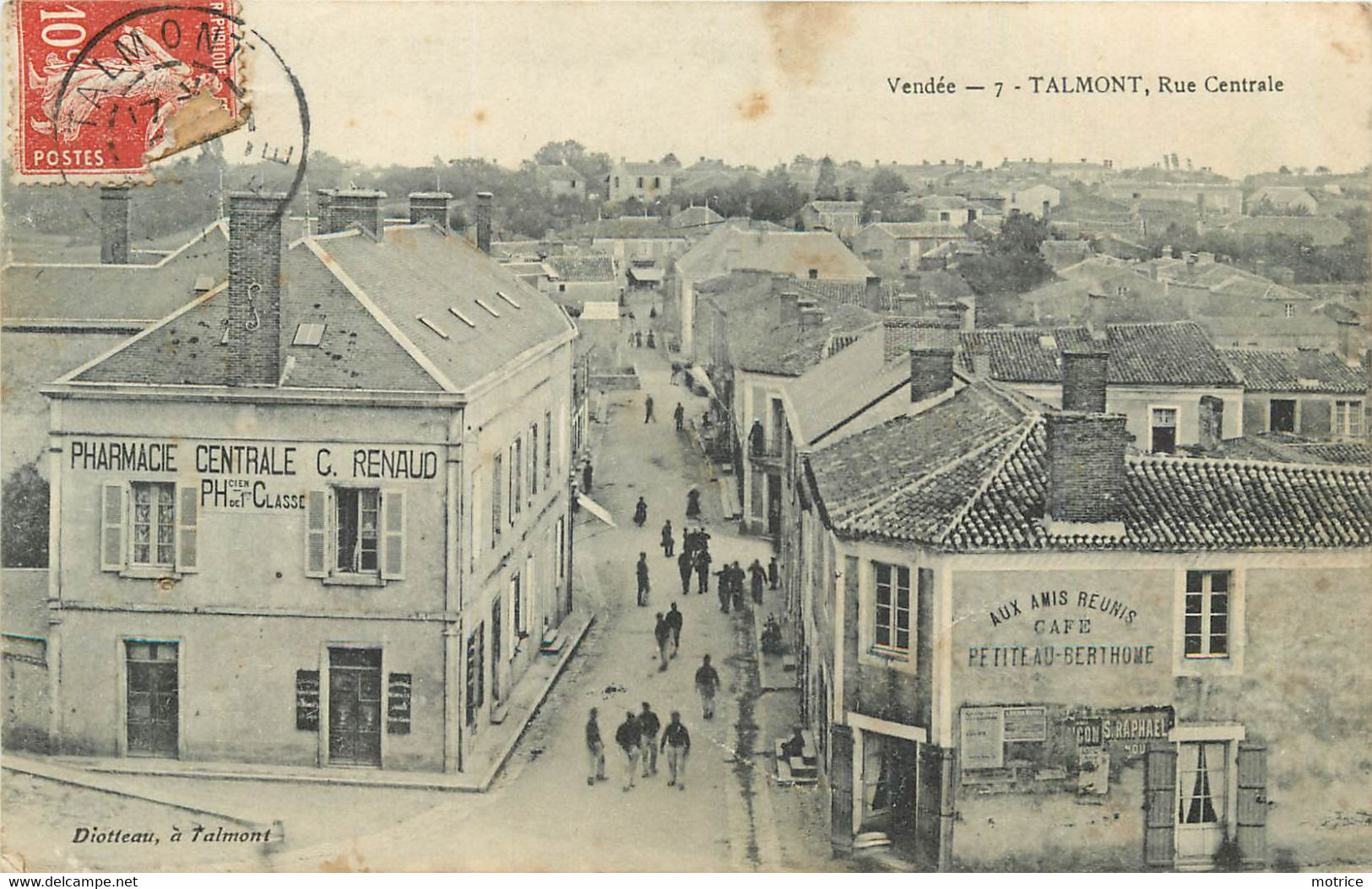 TALMONT - Rue Centrale.. - Talmont Saint Hilaire