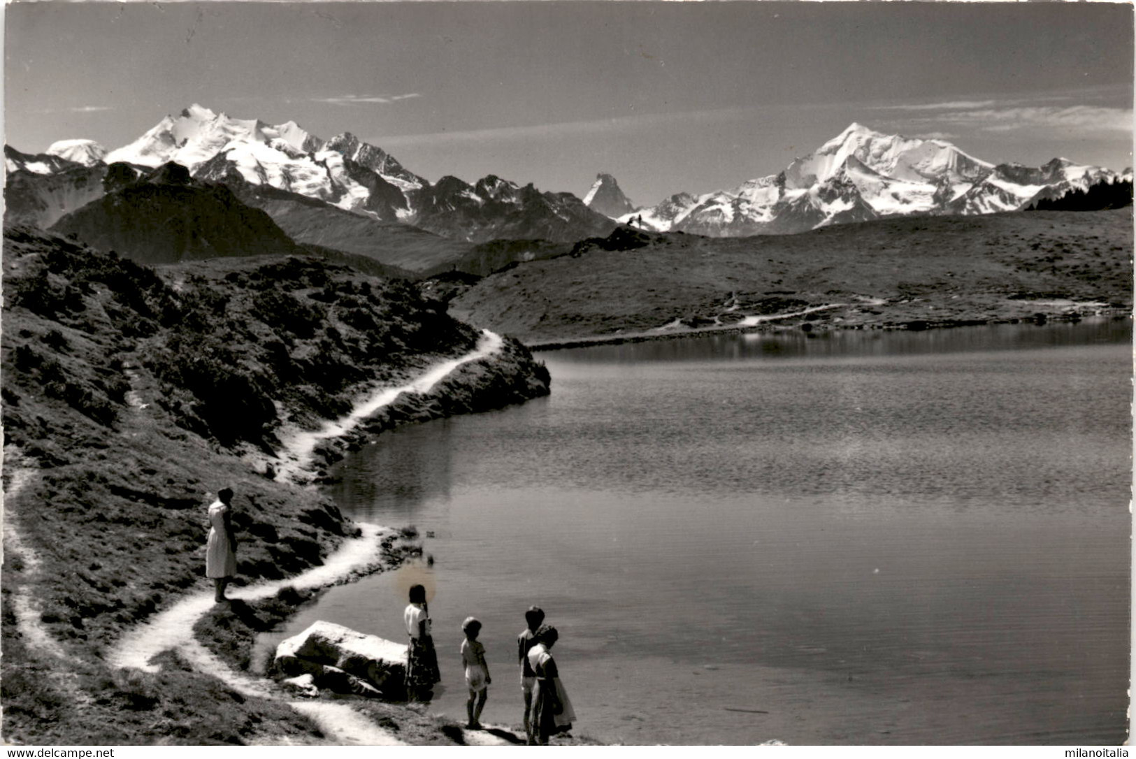 Der Bettmersee Auf Bettmeralp (44240) * 20. 6. 1963 - Bettmeralp