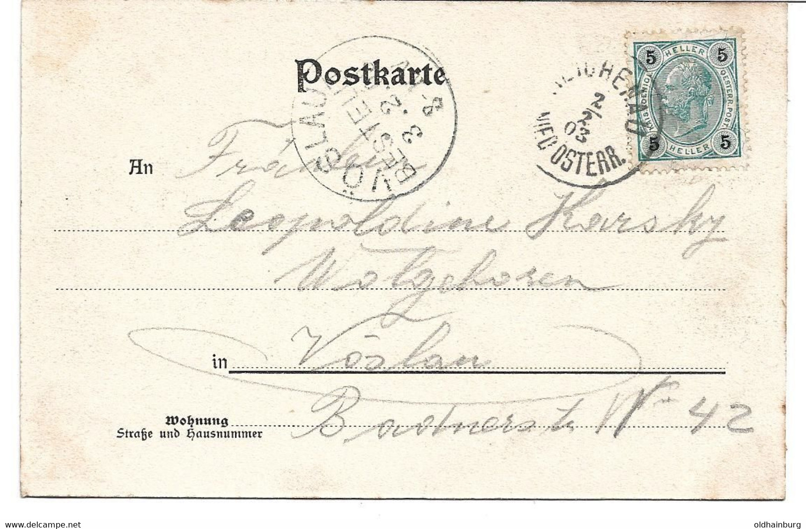 3038m: AK Ansicht Payerbach, Raxalpe, Gelaufen 1903 Nach Vöslau - Raxgebiet