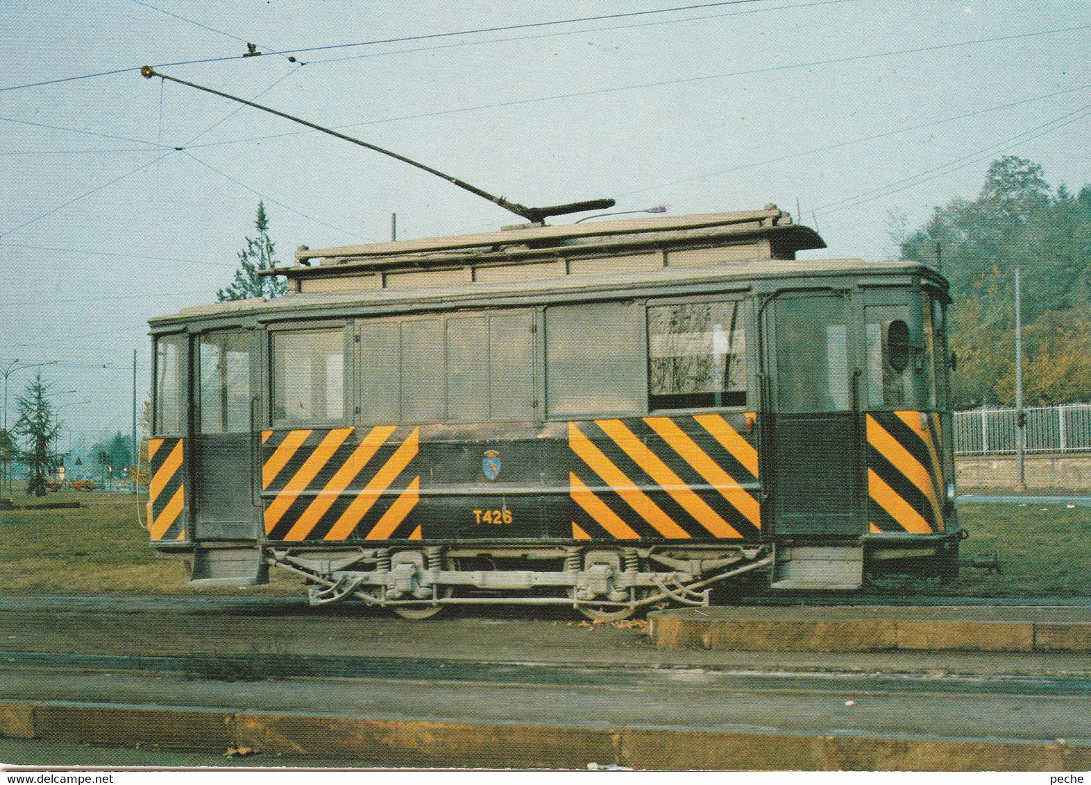 N°7031 R -cpm Motrice Sabbiatura Binarlo -Turin- - Strassenbahnen