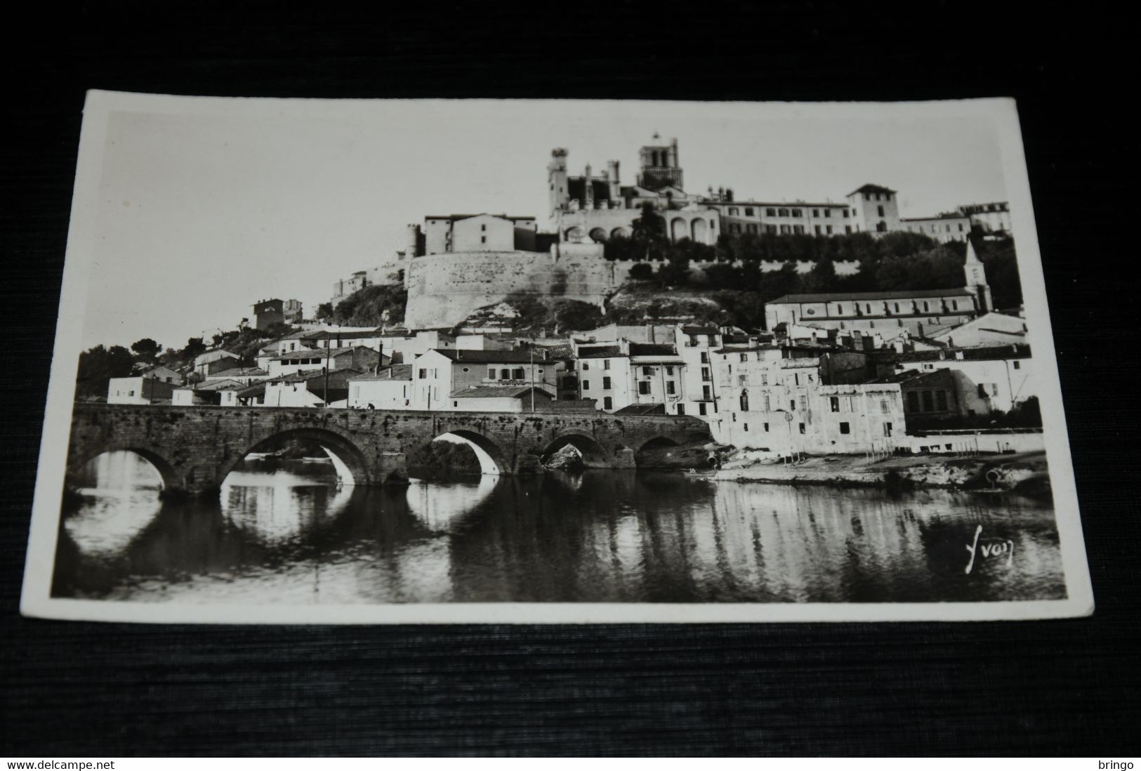 18787-          BEZIERS, LA VILLE VUE DES RIVES DE L'ORB - Beziers