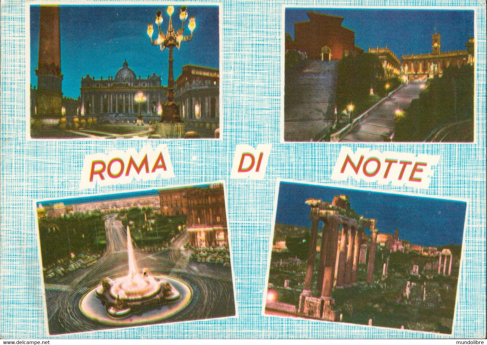 ROMA Di Notte - Mehrfachkarte - Panoramic Views