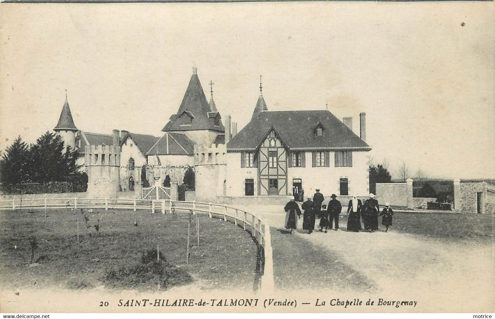 SAINT HILAIRE DE TALMONT - La Chapelle De Bourgenay. - Talmont Saint Hilaire