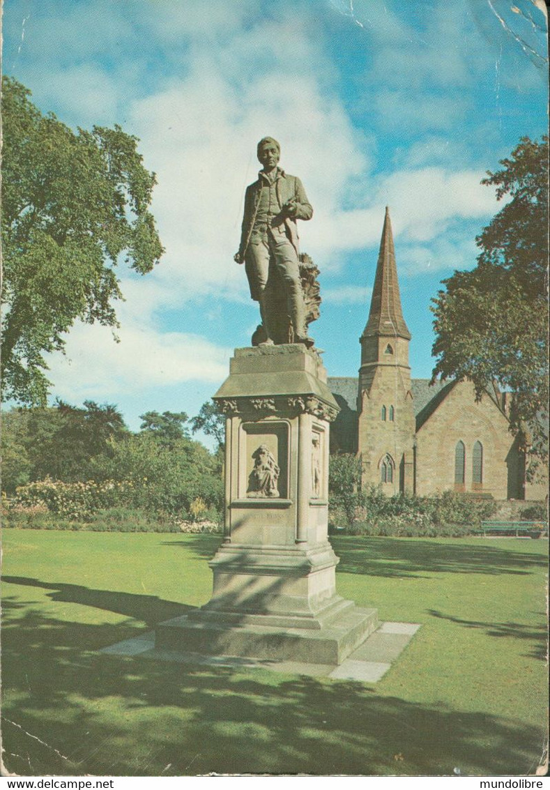 MONTROSE, Schottland - Robert Burns Statue - Angus