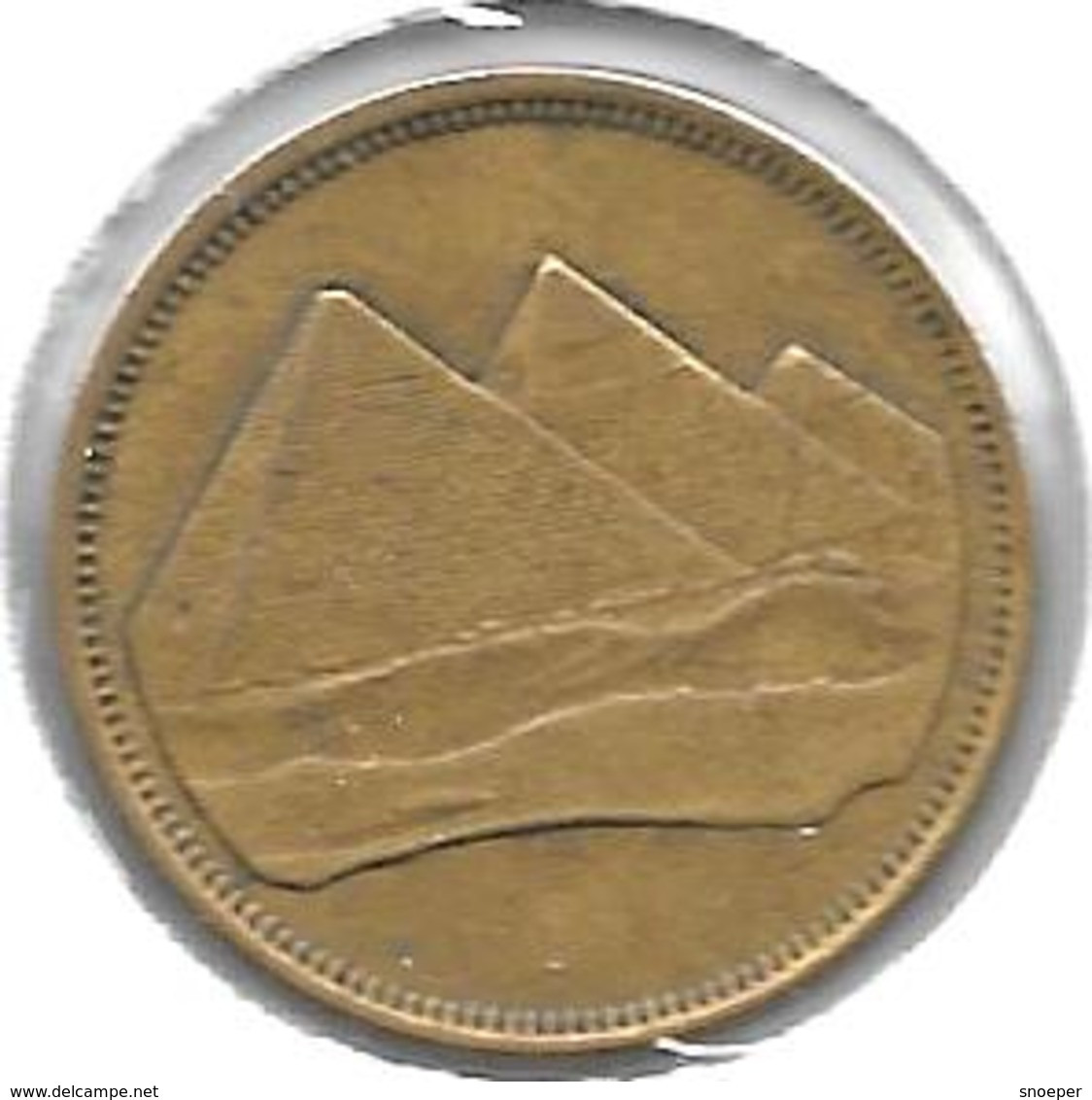 *egypte 5 Piastres 1984  Km 555.2  Xf+ - Egypte