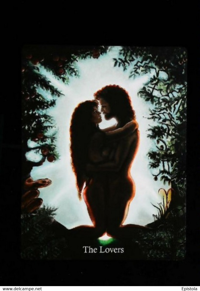 The Lovers  - A Divination & Meditation Tarot Maxi Card - Tarocchi
