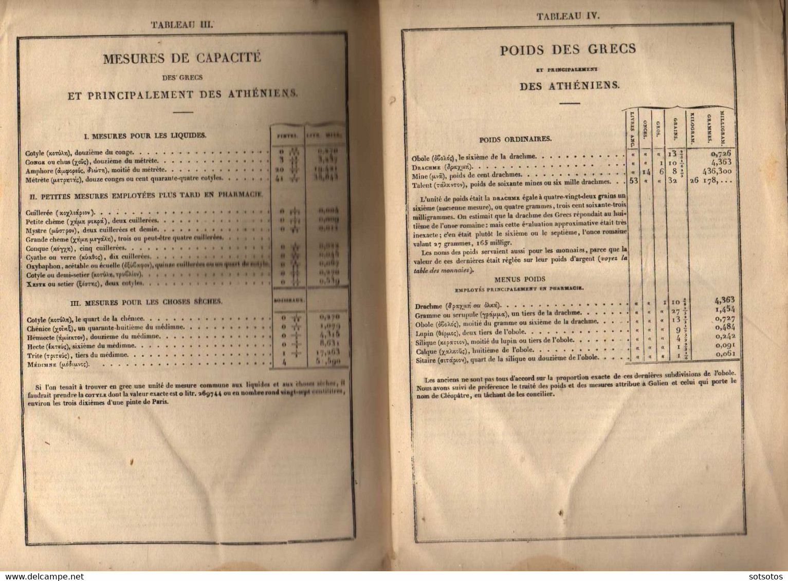 Abrégé du Dictionnaire Grec-Français  par C. Alexandre ; à l’ usage des Classes de Grammaire - dix-huitième tirage - Lib