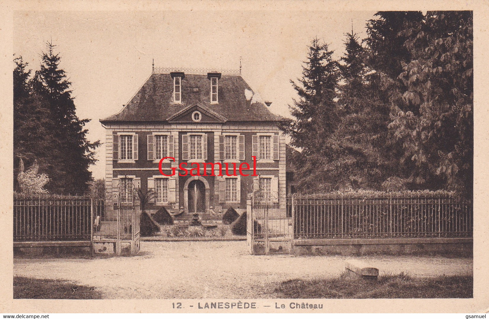D 65 - Lanespède Le Chateau – Tournay - Tournay
