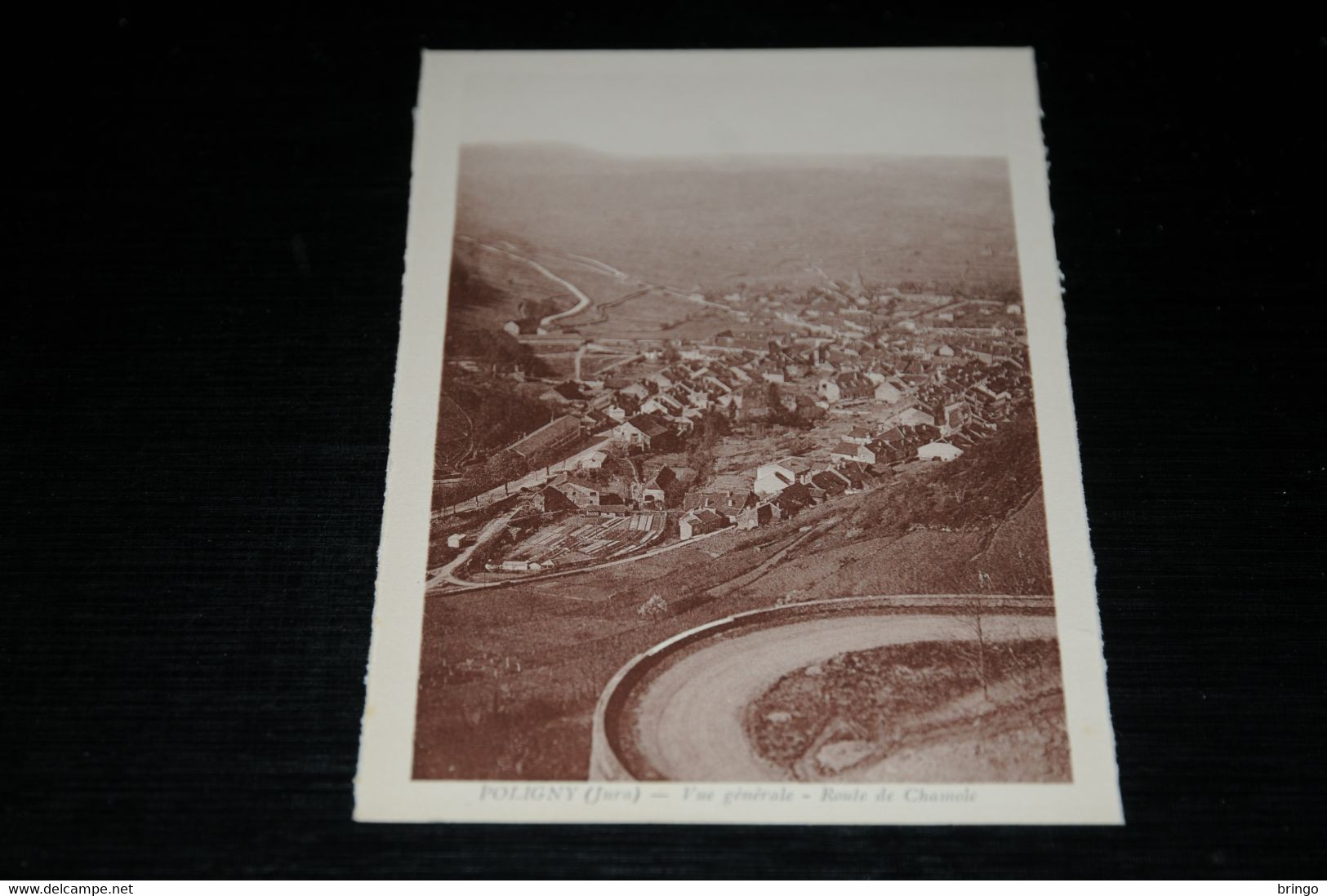 18804-          POLIGNY, VUE GENERALE, ROUTE DE CHAMOLE - Poligny