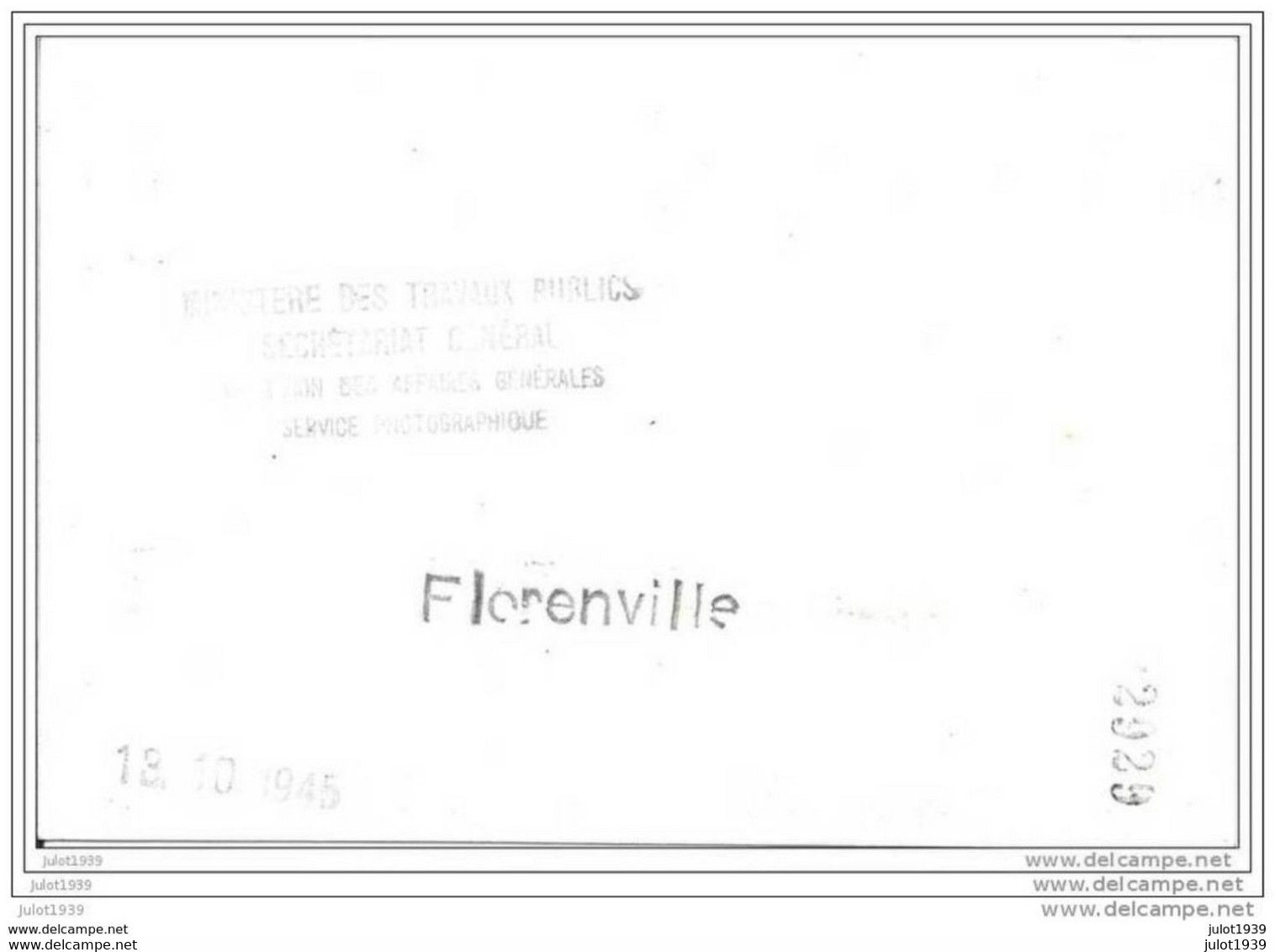 FLORENVILLE ..-- MILITARIA . RUINES Après La Guerre . 1945 . Voir Verso . - Florenville