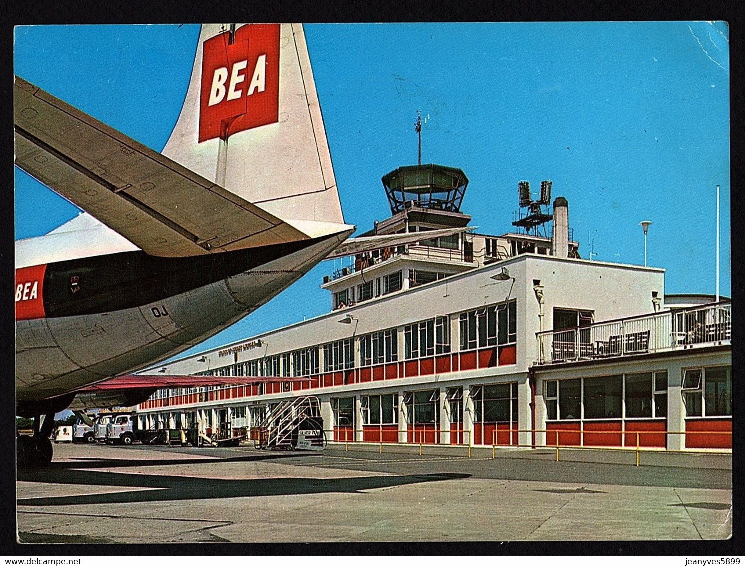 Aéroport De Jersey. Jersey Airport. 1962 - Sonstige & Ohne Zuordnung