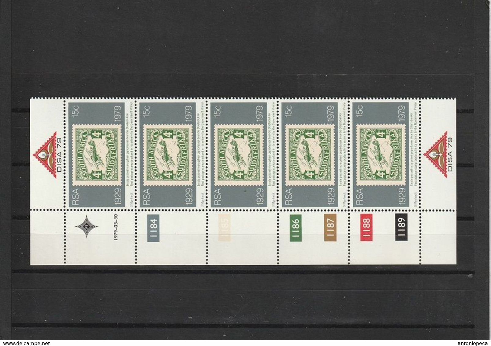 South Africa Scott# 516 MNH Strip Of 5 - Unused Stamps