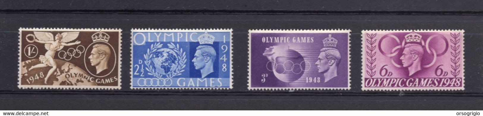 GRAN BRETAGNA  -  GIOCHI OLIMPICI 1948 - Summer 1948: London