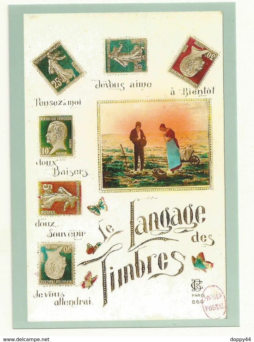 PAP LA POSTE LE LANGAGE DES TIMBRES  NEUVE  SUPERBE. - Pseudo-interi Di Produzione Ufficiale