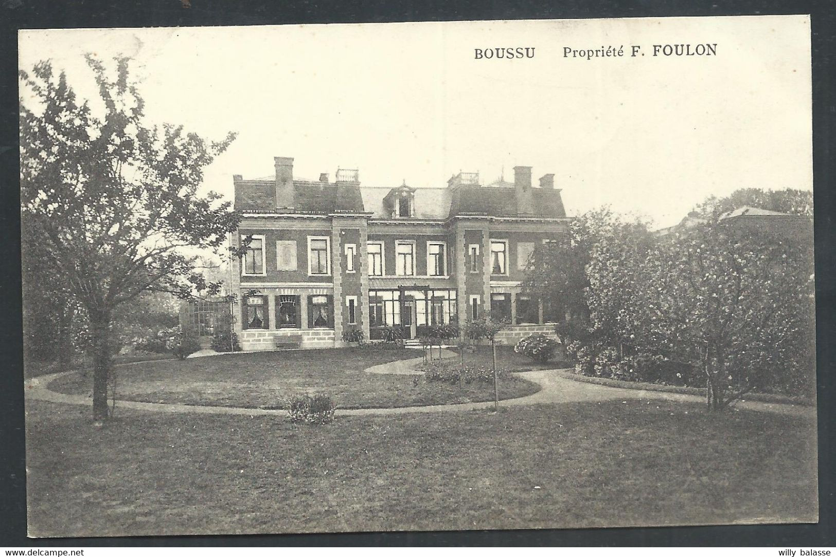 +++ CPA - BOUSSU - Propriété F. Foulon    // - Boussu