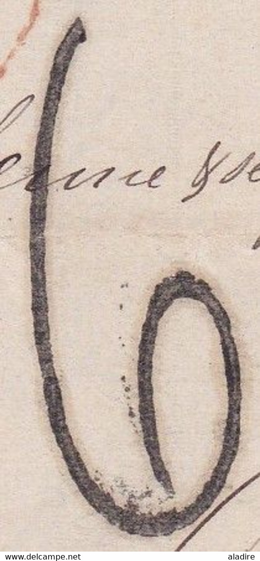 1867 - Lettre Pliée En Français D'Amsterdam Vers Bordeaux, France - Entrée Valenciennes - Cad Transit Et Arrivée - Lettres & Documents