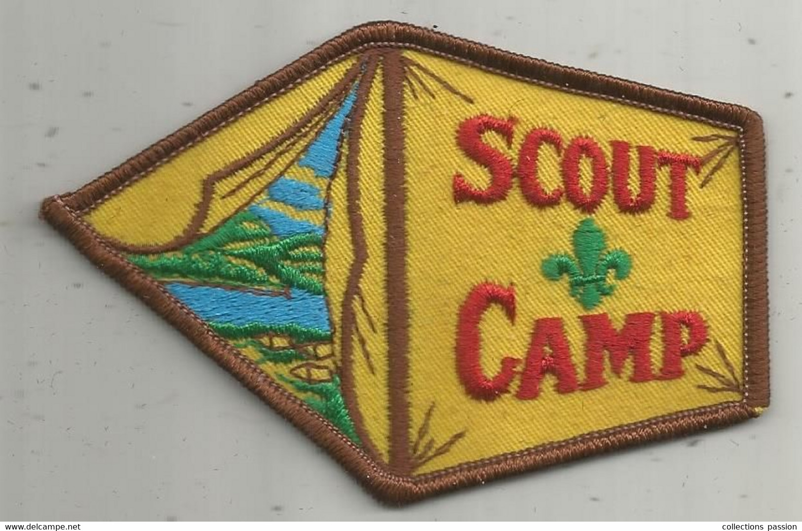 JC , écusson Tissu , Scouts , Scout , Scoutisme ,  CAMP SCOUT - Blazoenen (textiel)