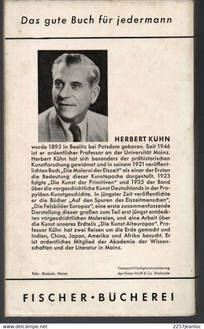 Bucher Des Wissens  Der Aufstieg Der Menschheit  Fischer Bucherei  1955 - Archeology