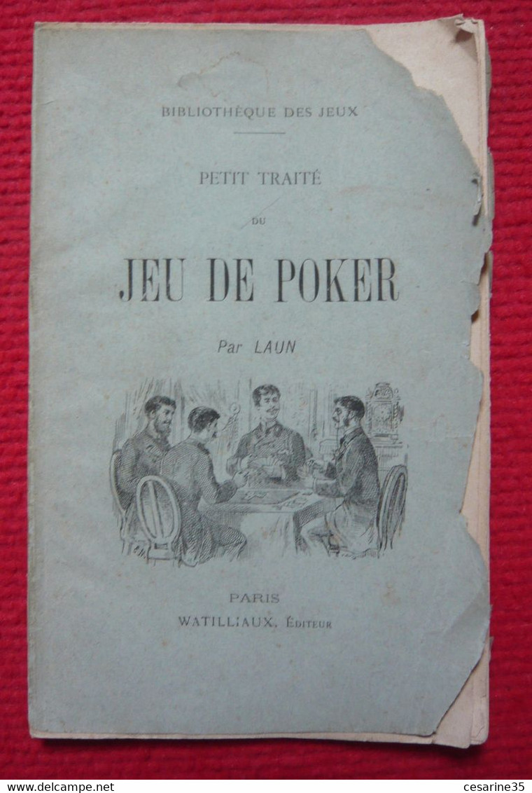 Petit Traité Du Jeu De Poker - Juegos De Sociedad