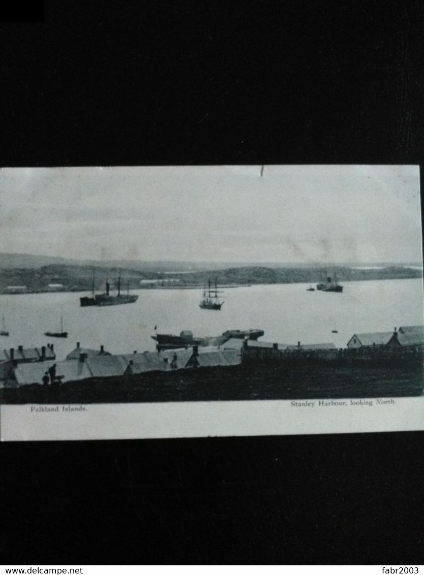 Falkland Islands - Stanley Harbourg, Looking North - Falkland Islands