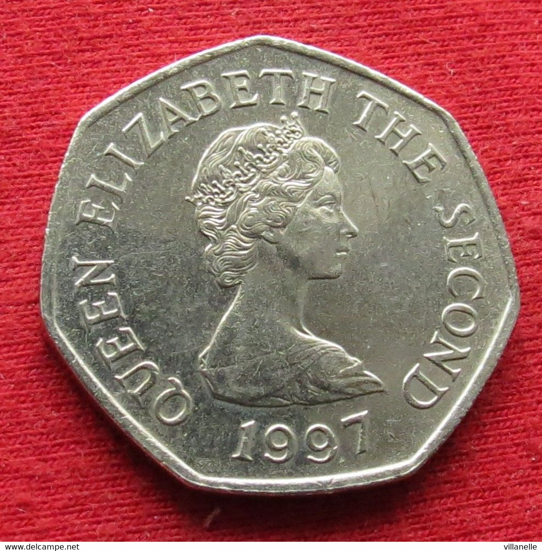 Jersey 50 Pence 1997 KM# 58.2 Fifty Pence - Jersey