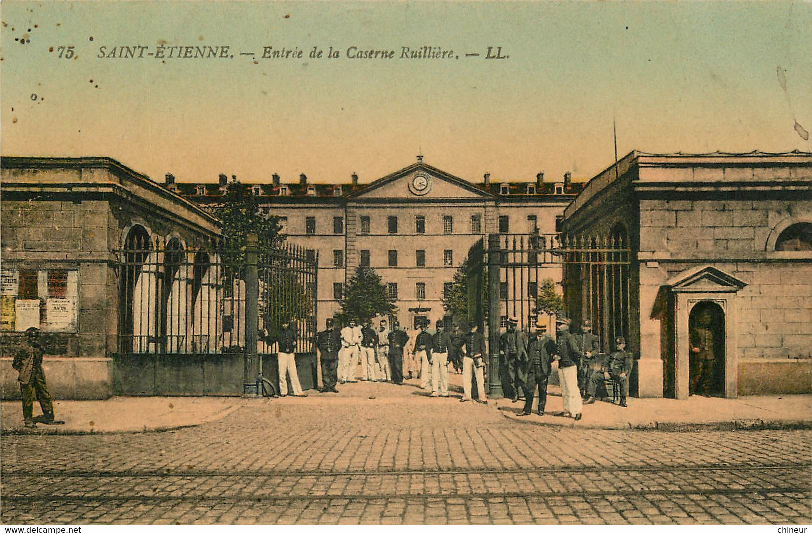 SAINT ETIENNE ENTREE DE LA CASERNE RUILLIERE - Saint Etienne