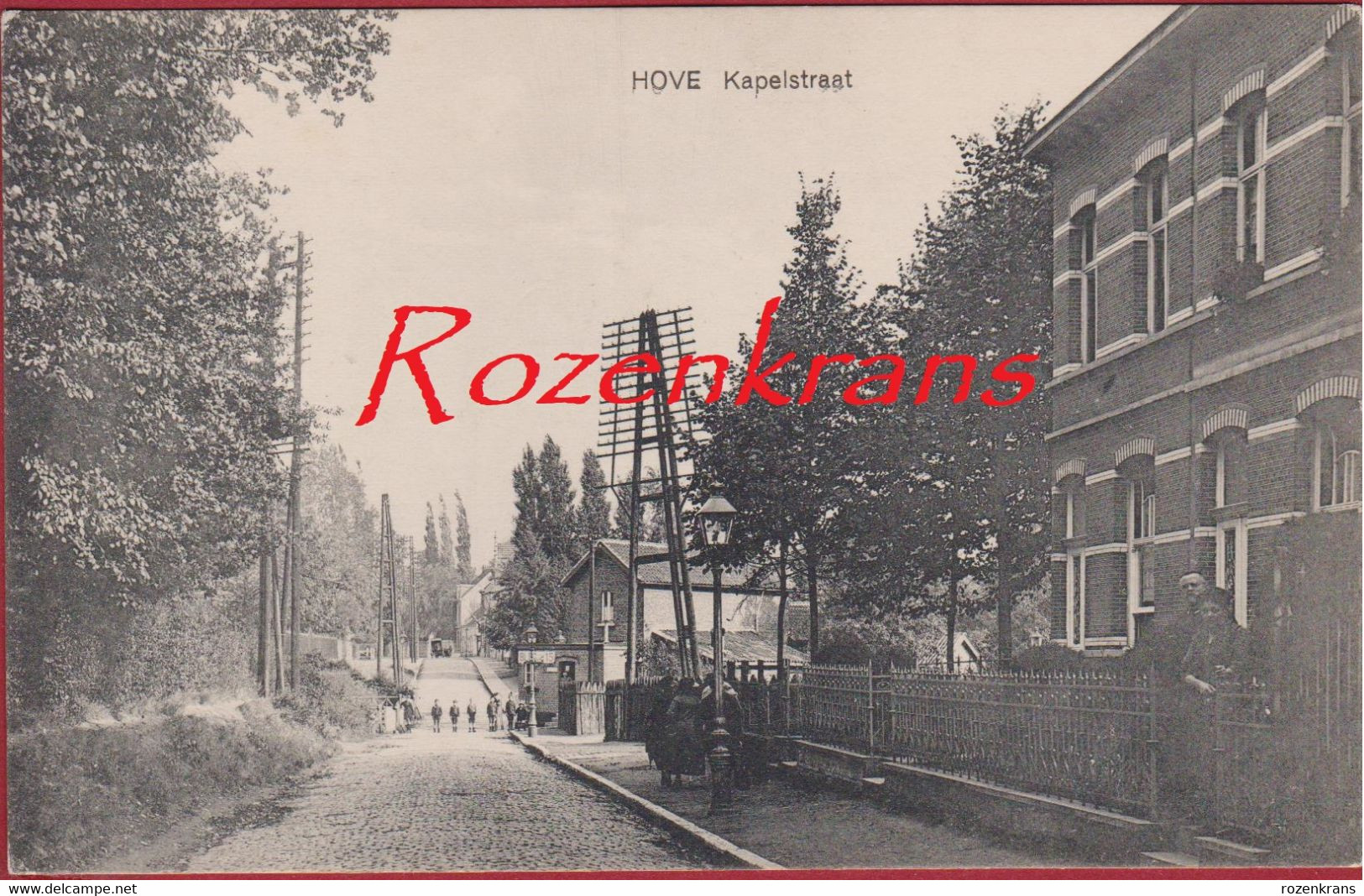 Hove Kapelstraat ZELDZAAM Geanimeerd (In Zeer Goede Staat) - Hove