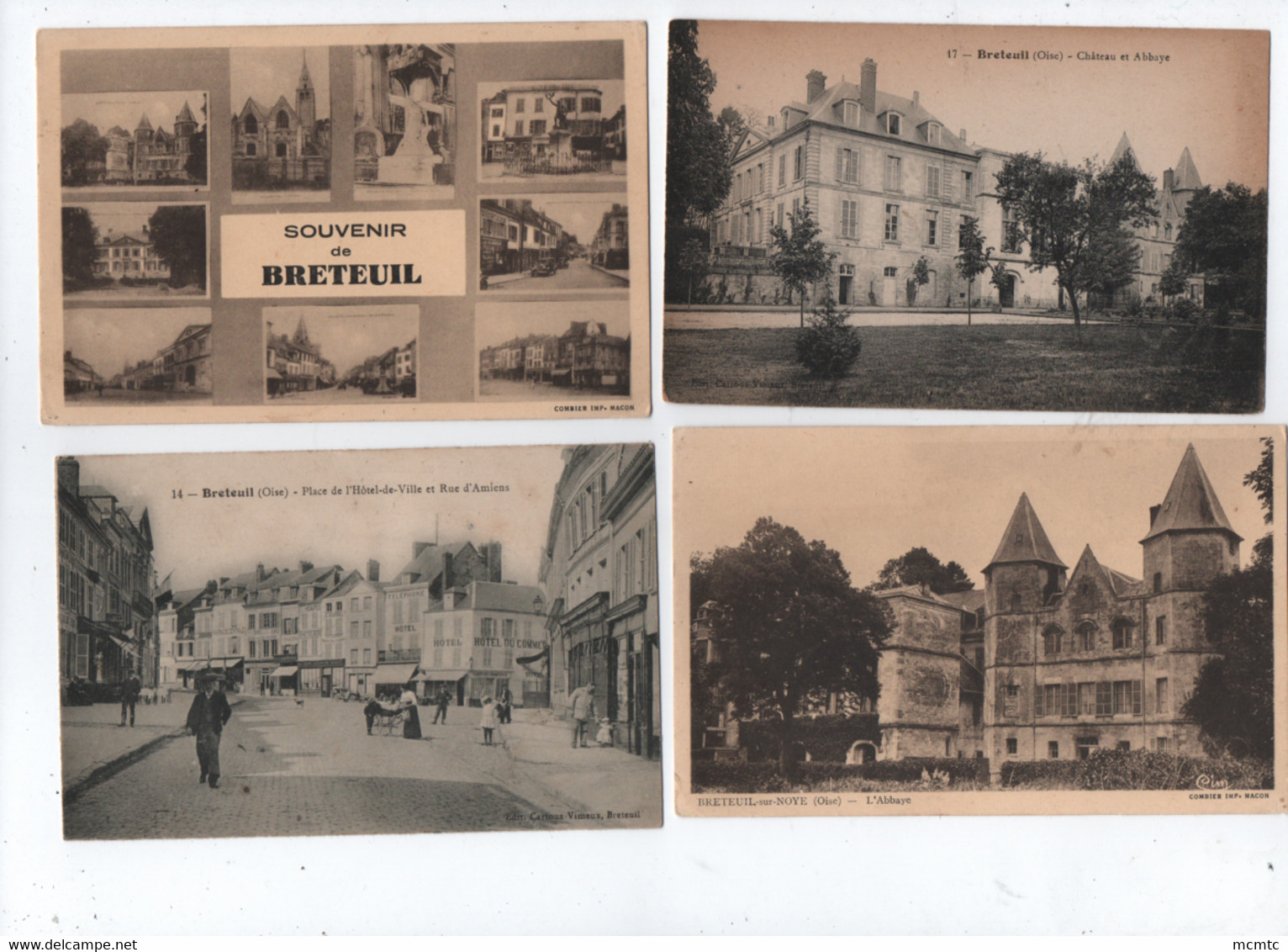 10 Cartes  - Breteuil   - Breteuil Sur Noye   -(Oise) - Breteuil