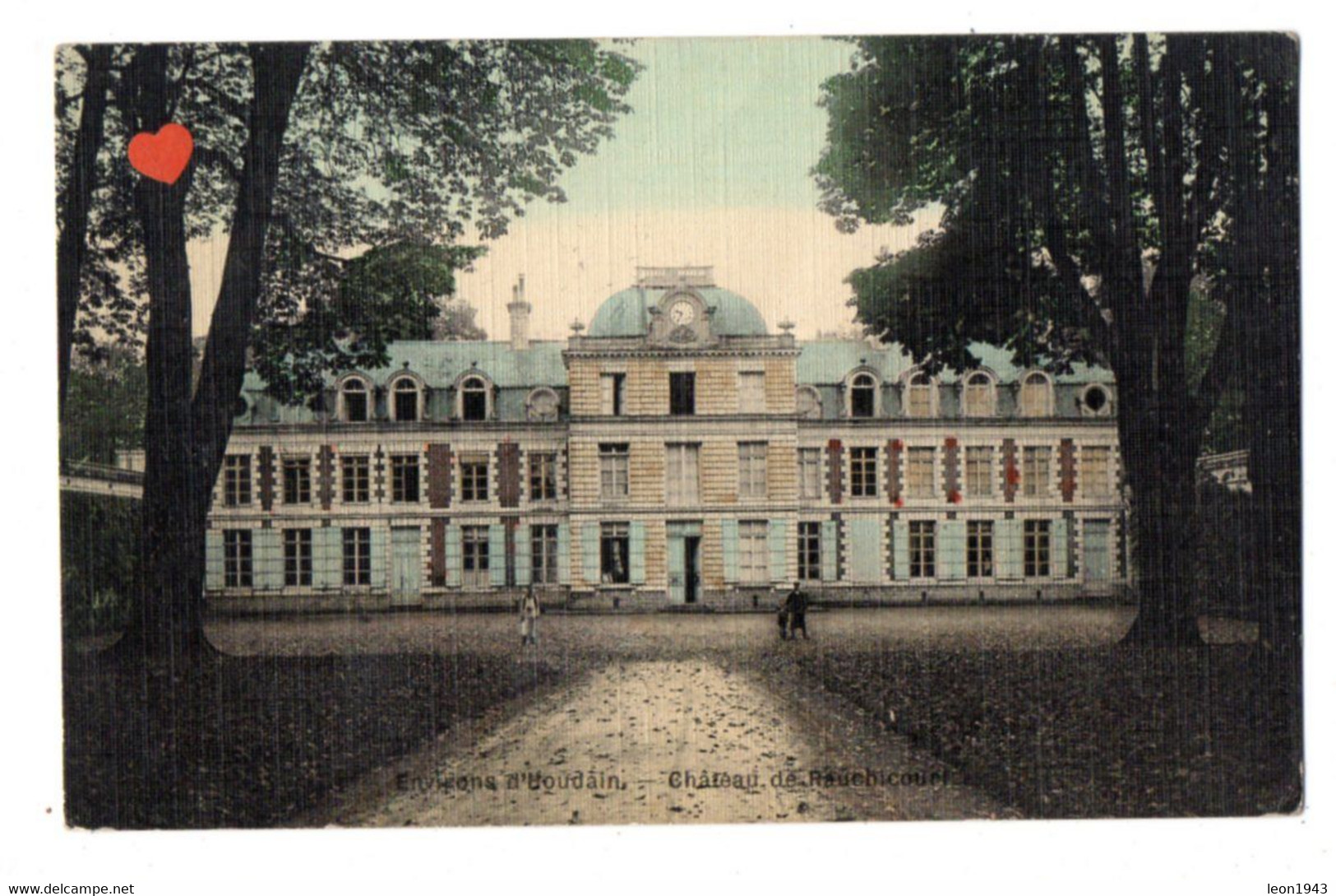 04883-LE-62-Environ D'Houdain-Château De Rauchicourt-------------animée - Houdain