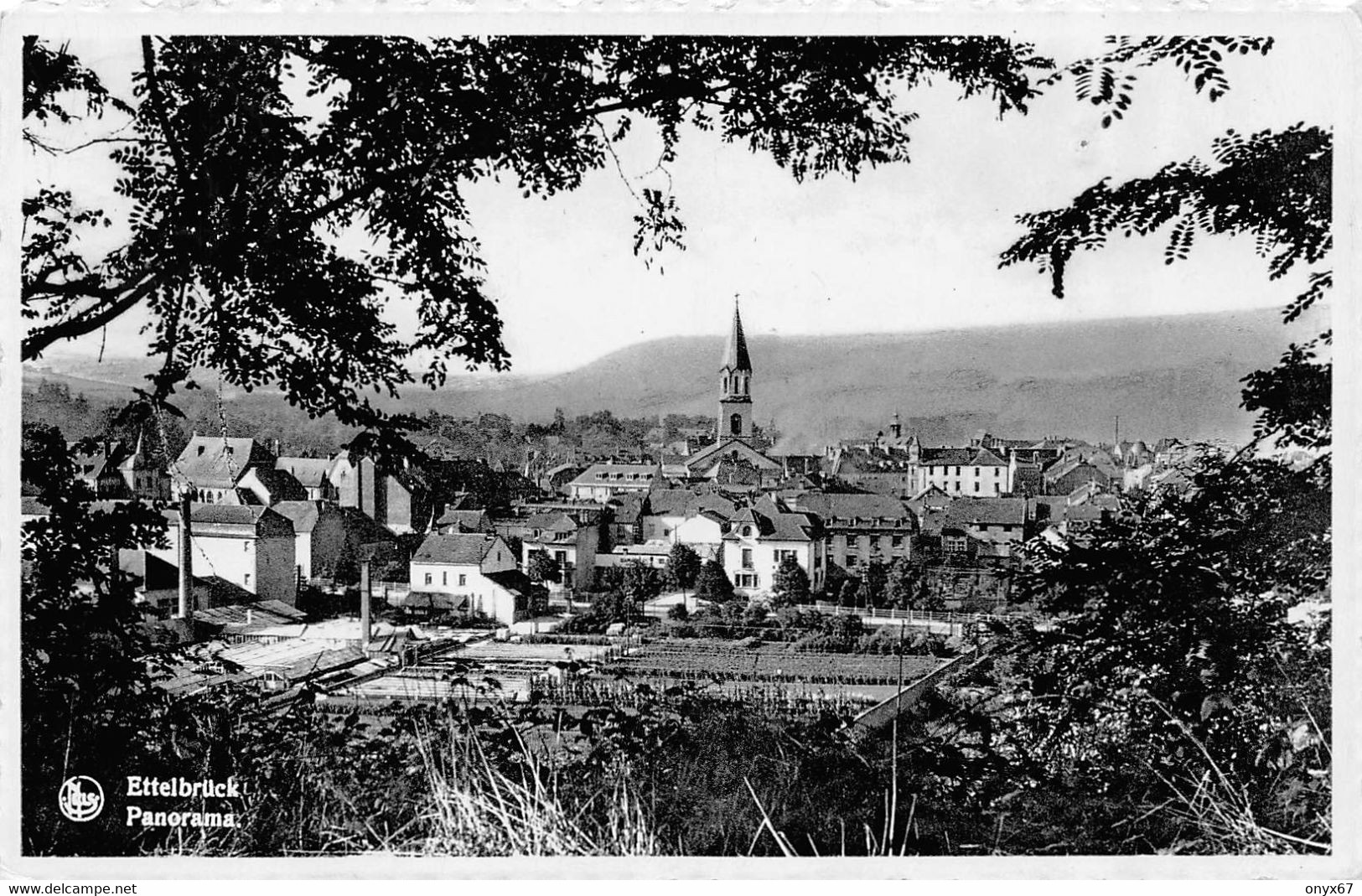 ETTELBRUCK-Canton Diekirch (Luxembourg ) Vue Panorama  De La Ville Edition NELS Wetzel Krantz, Souvenir Ettelbrück - Ettelbruck