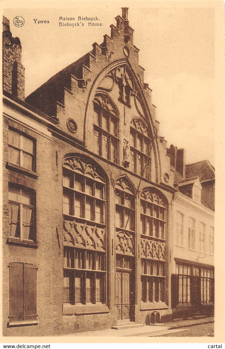 YPRES - Maison Biebuyck. - Ieper