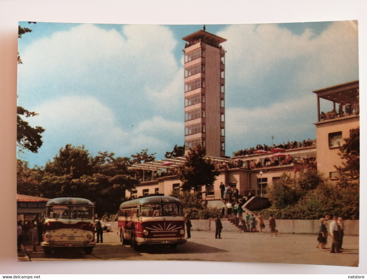 1969..GERMANY...POSTCARD..BERLIN..MUGGEL TOWER - Mueggelsee