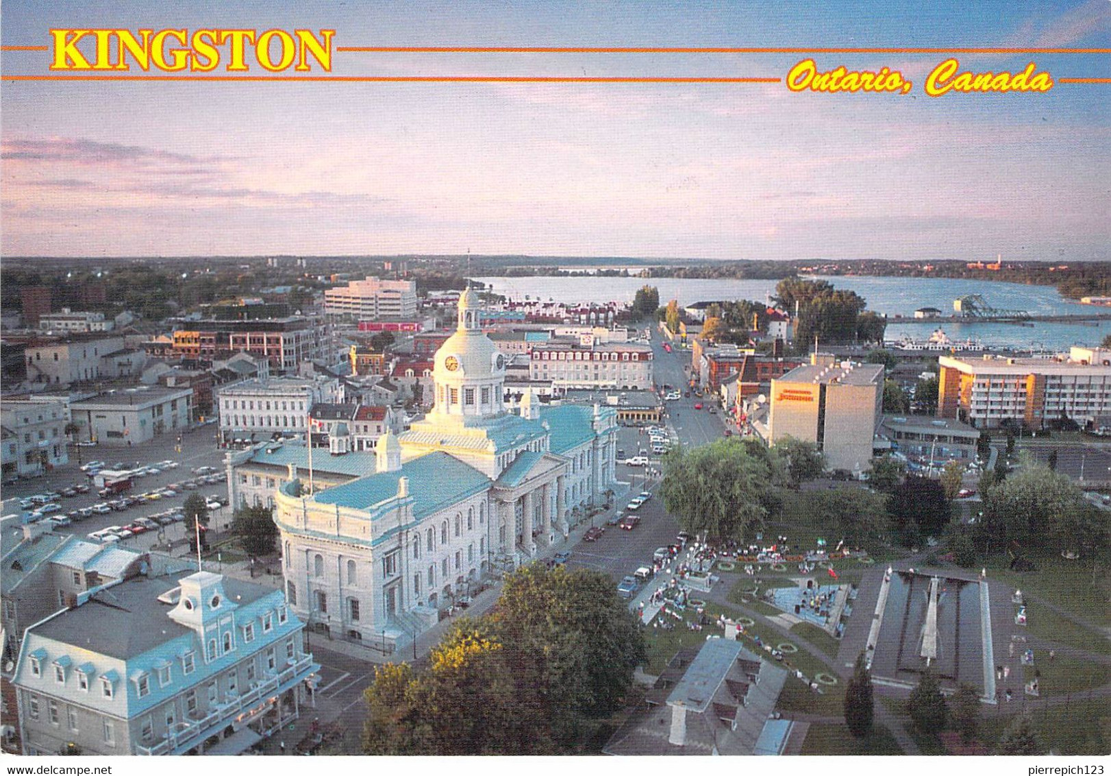 Kingston - L'hôtel De Ville Et Le Magnifique Centre Ville De Kingston - Kingston