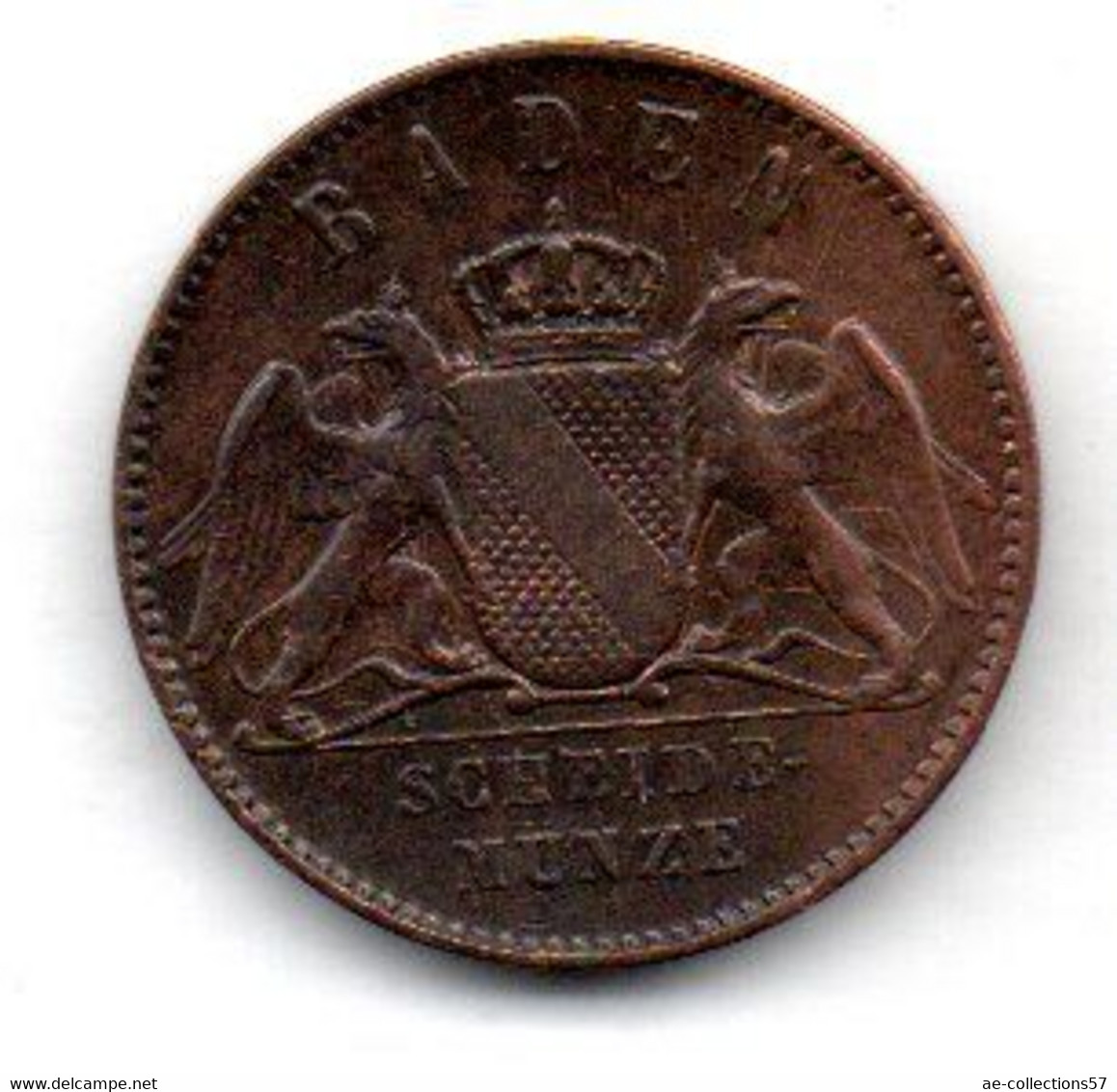 Baden  - 1 Kreuzer 1869   -  TTB+ - Monedas Pequeñas & Otras Subdivisiones