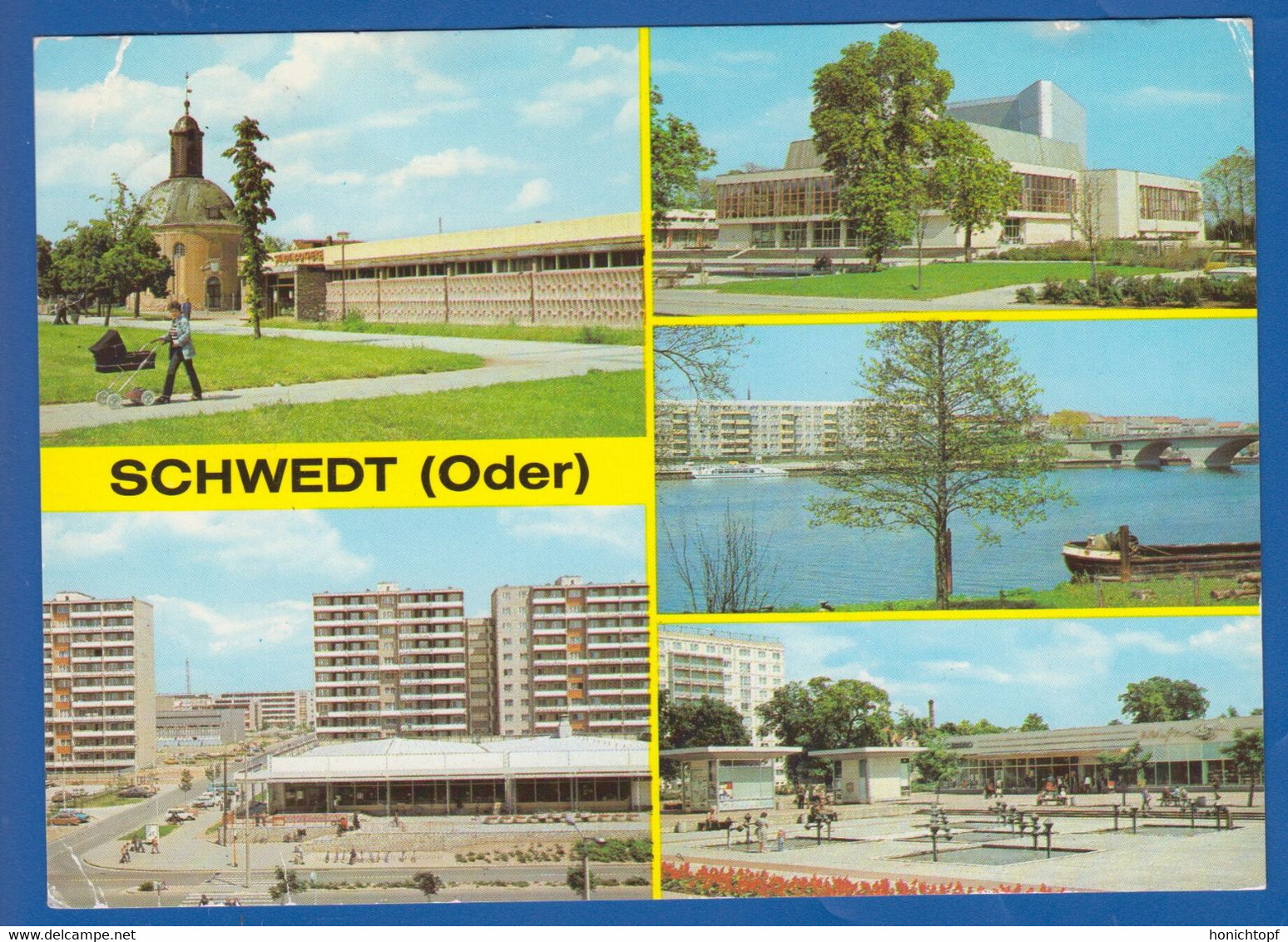 Deutschland; Schwedt Oder; Multibildkarte - Schwedt