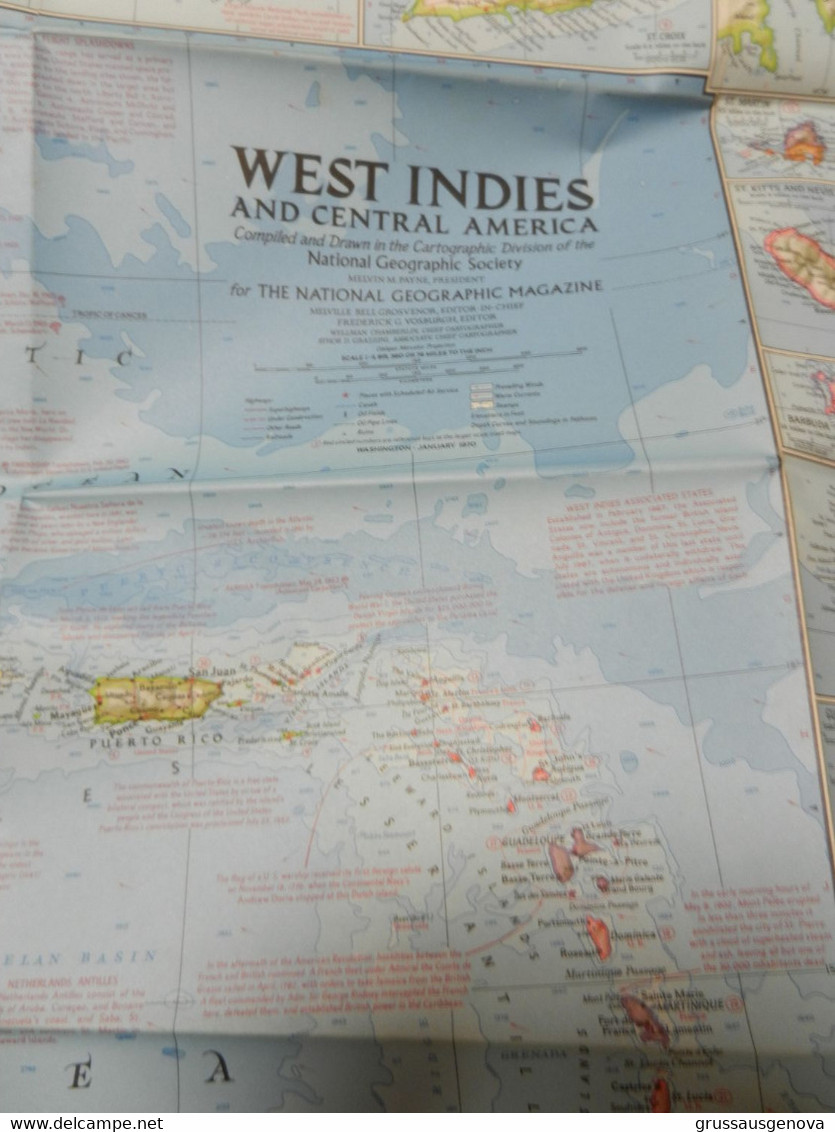 1) NATIONAL GEOGRAPHIC WEST INDIES AND CENTRAL AMERICA - Monde