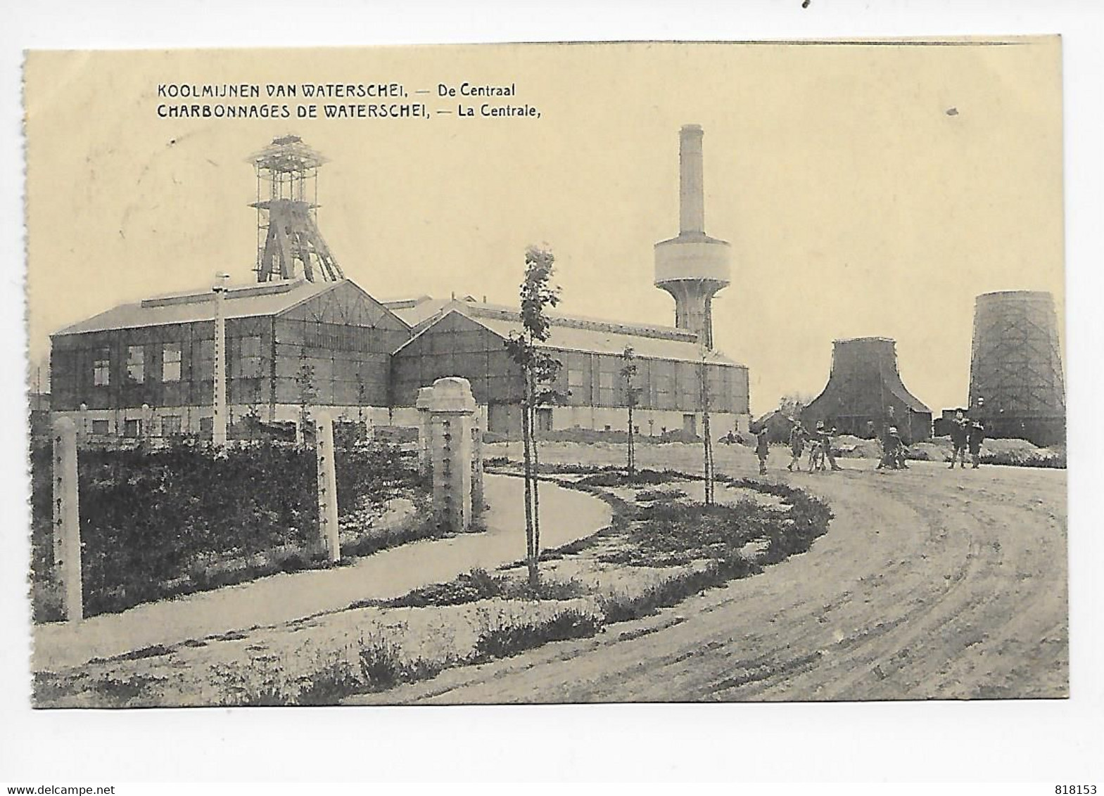 Waterschei  KOOLMIJNEN VANWATERSCHEI - De Centraal    CHARBONNAGES DE WATERSCHEI -La Centrale - Genk