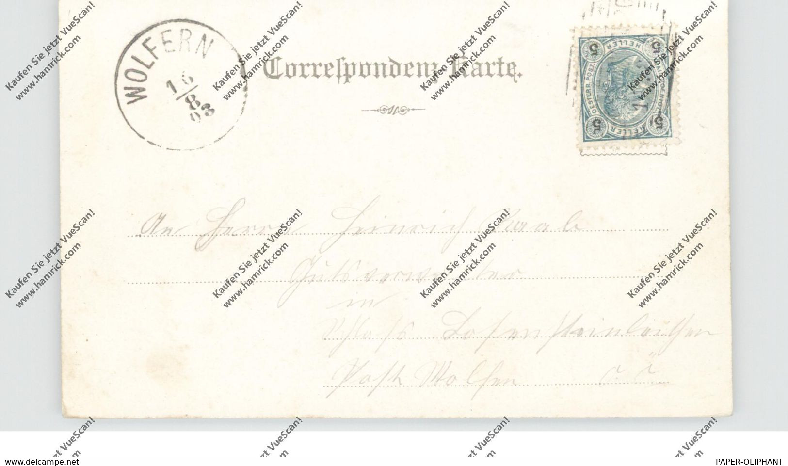 A 4000 LINZ - PÖSTLINGBERG, Gruss Aus..., 1893 - Linz Pöstlingberg