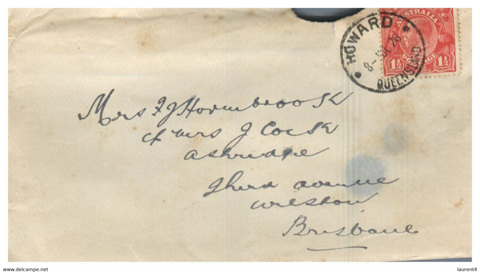 (T 4) Australia - Older Posted Covers (2 Covers - King) Posted Within Queesnland - Lettres & Documents