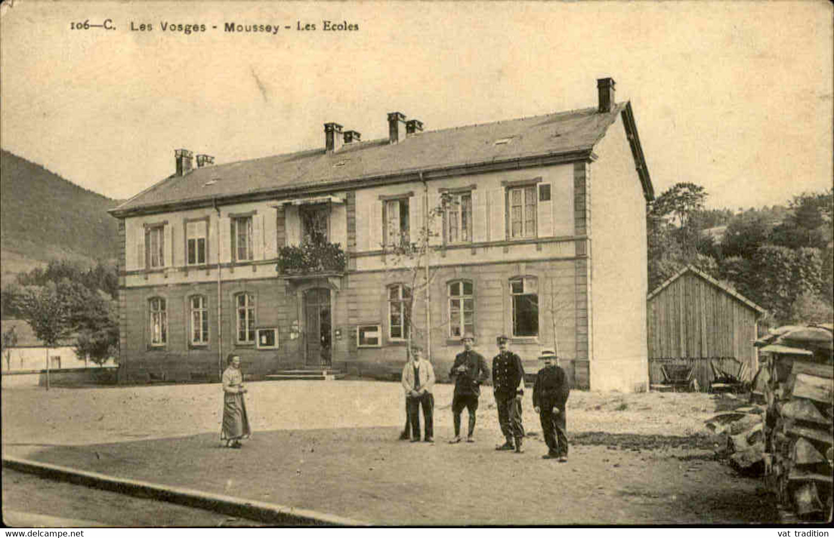 FRANCE - Carte Postale - Moussey - Les écoles - L 74305 - Moussey