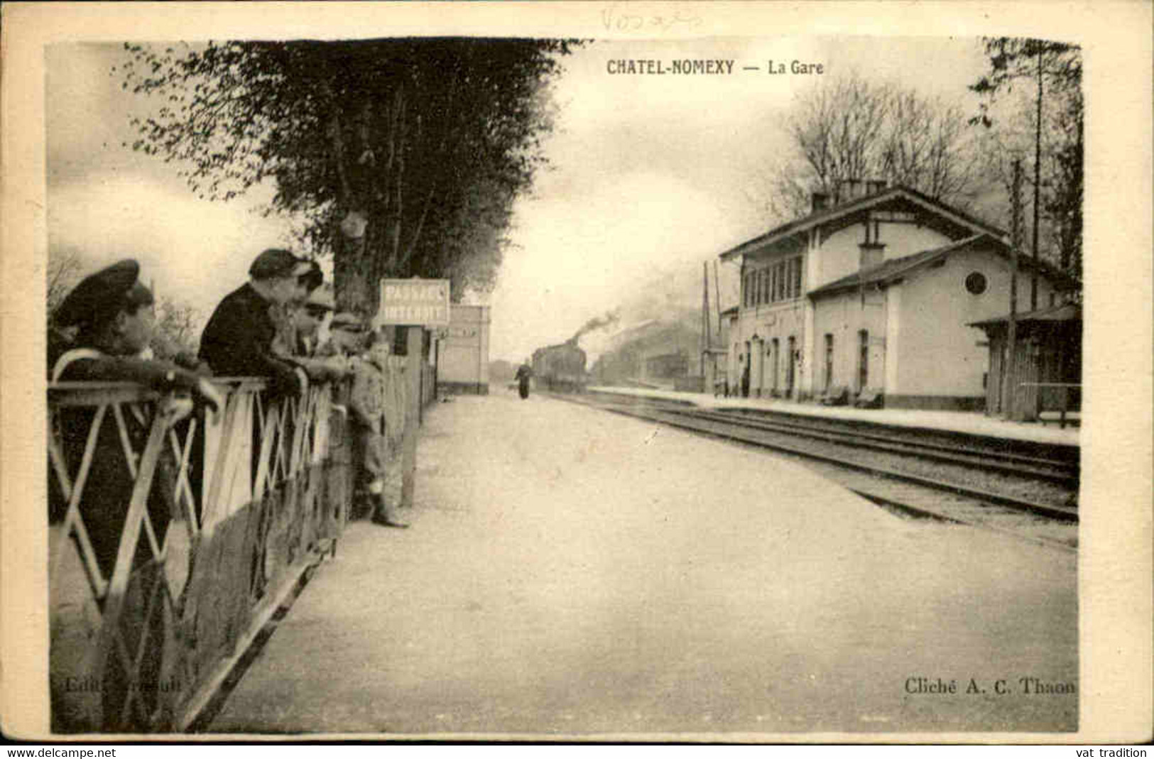 FRANCE - Carte Postale - Chatel Nomexy - La Gare  - L 74308 - Nomexy