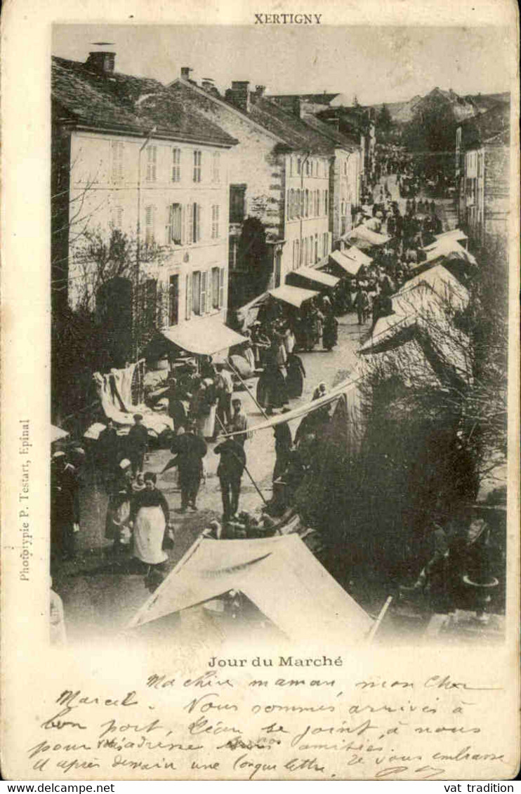 FRANCE - Carte Postale - Xertigny - Un Jour De Marché - L 74321 - Xertigny